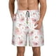thumbnail image 1 of Fotbe Swan And Flowers Trajes de Baño Estampados para Hombre, Shorts de Verano de Secado Rápido, Ropa de Playa, Bañadores-3X-Large, 1 of 6
