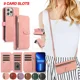 thumbnail image 2 of Funda de teléfono con cremallera cruzada para iPhone, Funda de cuero con cordón y tarjetero para iPhone 16, 15, 14, 13, 12, 11 Pro Max, Mini, X, XS, X, 8, 7 Plus, 2 of 5