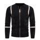 thumbnail image 1 of Primavera y otoño de los hombres Nuevos hombres jóvenes Prendas de punto Slim Fit Cuello redondo Suéter Suéter Camisa de fondo de color sólido informal Suéter de gran tamaño Pompotops oipoqjl39982, 1 of 5