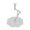 Clair, variante sur Milaget Base de Figurine Réglable Assemblage Facile Support d'Affichage pour Figurines 1/100 Noir