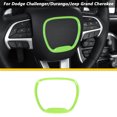 thumbnail image 1 of CheroCar Volant, pour Dodge Challenger Charger 2015+, pour Dodge Durango 2014+, ABS Vert Clair 1 Pce, 1 of 7