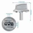 thumbnail image 2 of 1 PCS Upgrade 5304525746 Long Stem Stove Knobs Replacements, 2 of 5