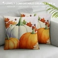 thumbnail image 3 of Chilfamy Pumpkin Fall Decorations Pillow Covers Outdoor Decorative for Couch Bed Sofa Aesthetic Decor Home Decor 1PC 12x12in, 3 of 5