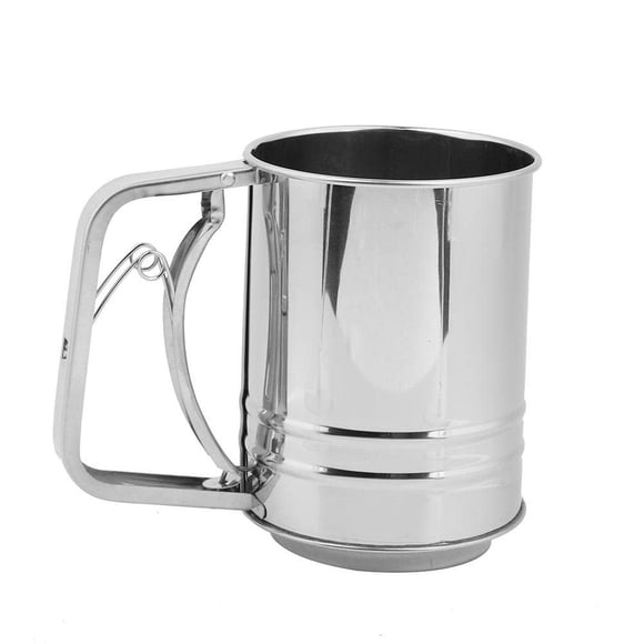 Colador de Harina Okuyonic Acero Inoxidable Ahorra Tiempo para Cocina