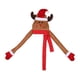 thumbnail image 1 of Holiday Topper Elk Doll Tree Top Hat Props para Festival Winter Indoor, 1 of 2