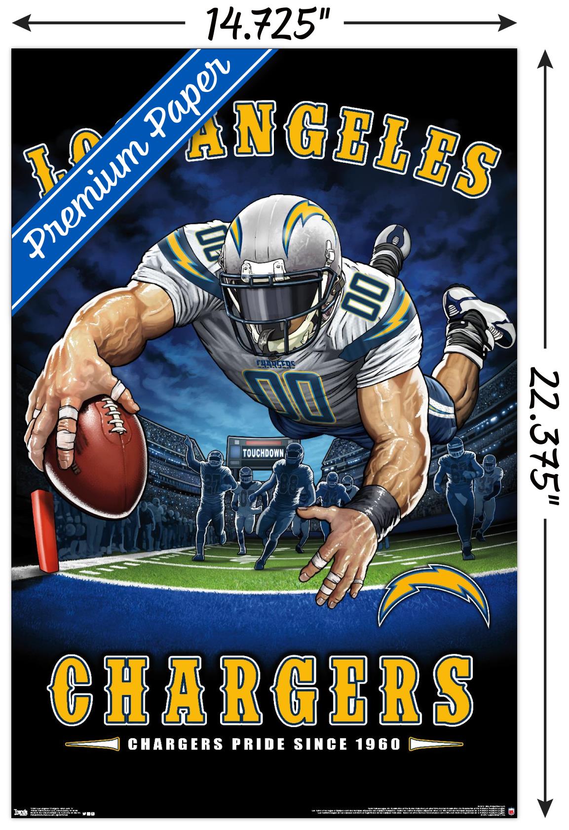 NFL Los Angeles Chargers - End Zone 17 - image 3 of 5