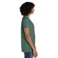 thumbnail image 2 of Hanes V-Neck T-Shirt Women's Garment Dyed Short Sleeve Tee Ringspun Cotton, 2 of 7
