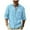 Blue, variant on Mens T-shirts Men's Long Sleeve Lapel Shirt Casual Solid Holiday Cardigan Shirts Tops Yoga Workout Top Lime Jumpsuit Men Warm Bedroom Slipper Mens Short Sleeved Athletic Tops Tan Short Blue 3XL