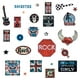 Stickers Muraux pour Garçons Rock-n-Roll Peel & Stick – image 1 sur 1