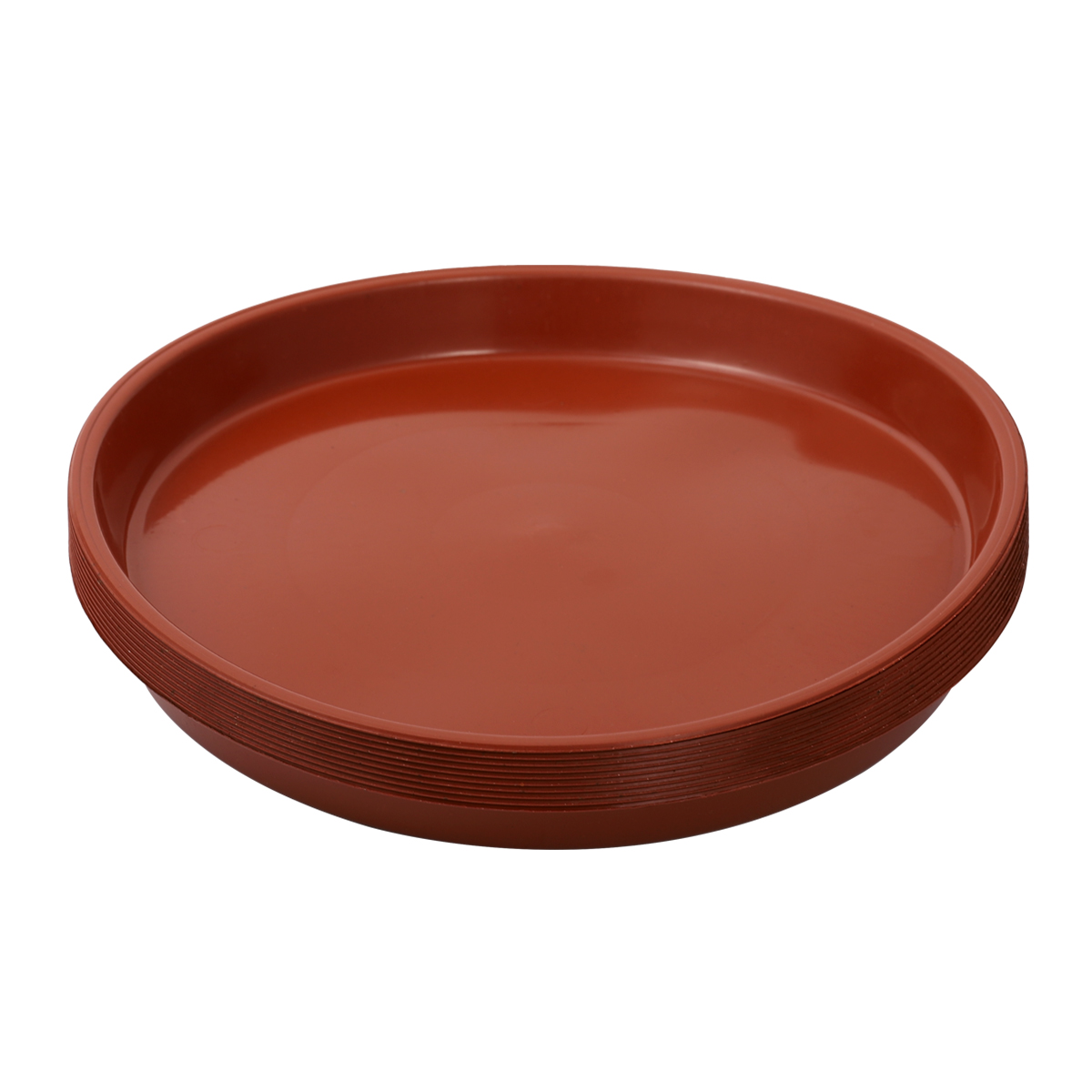 HOMEMAXS 10pcs Plastic Flowerpot Drip Tray Plant Pot Saucer for