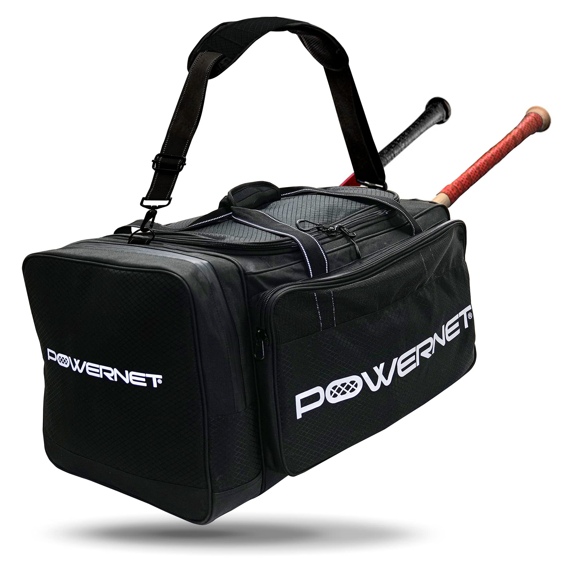 Details about  / PowerNet Baseball Softball Backpack M Dual Bat Sleeves