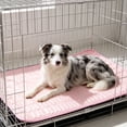 thumbnail image 3 of Pet Summer Ice Mat, Breathable Cooling Mat for Cats and Dogs, Soft Sleeping Pad for Crate, Bed, Indoor & Outdoor Floor, 3 of 7