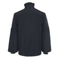 thumbnail image 3 of Camisas Para Hombre Manga Corta Camisa de corte vintage gótica masculina Dobladillo de cuello levantado Blusa de manga larga con mangas (Black, L), 3 of 7