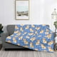 thumbnail image 2 of Fotbe Corgi Manta de Franela con Estampado, Manta Ultrasuave para Cama, Sofá, Auto, Hipoalergénica y Antibolitas-60"x50", 2 of 6