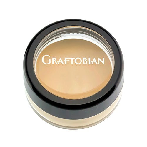 Graftobian HD Crème Foundation Corrector 1/4oz, Yellow Hi-Lite (Deep Red & Purple Concealer)