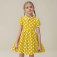 thumbnail image 2 of Robe Fille Robe Mignonne Filles Robe d'Anniversaire Tout-Petit Robe de Fête Tenue Bébé Fille 6-7 Ans Mode Fille, 2 of 9