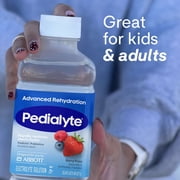 Pedialyte Advanced Rehydration Electrolyte Drink, Berry Frost, 1 Liter