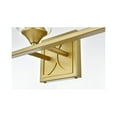 thumbnail image 5 of Living District Harris 3-Light Iron & Glass Bath Sconce in Brass/Clear, 5 of 6