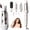 White-3, variant on 5-in-1 Hair Styling Tool with 1.25" Hair Crimper and Waver, 1" & 1.25" Automatic Curlers, Straightener Brush & Volumizing Crimper – Travel-Friendly Hair Tool
