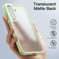 thumbnail image 4 of JETech Matte Case for Samsung Galaxy S24+ / S24 Plus 5G, Frosted Translucent Back Protective Slim Phone Cover, Anti-Fingerprints (Jade Green), 4 of 6