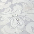 thumbnail image 3 of Tektrum 60 X 84 inch 60"X84" Rectangular Damask Jacquard Tablecloth Table Cover - Waterproof/Spill Proof/Stain Resistant/Wrinkle Free/Heavy Duty - Great for Banquet, Parties, Dinner, Wedding (White), 3 of 5