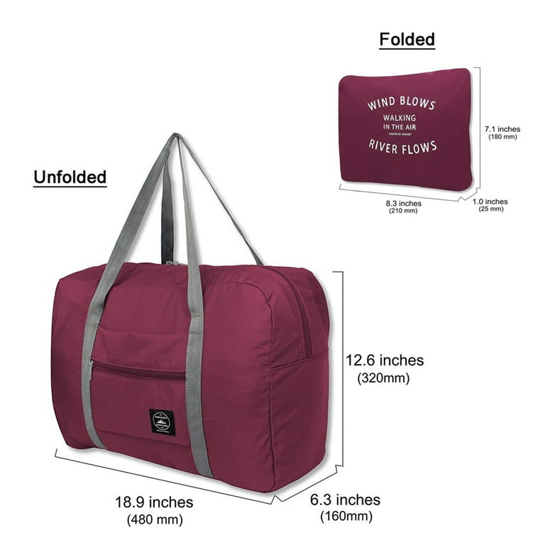 BAGSTEP Trendy Waterproof Luggage Bag / Travel Bag / Small Travel bag / Duffle  Bag / Storage bag For Men,Women