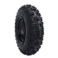 thumbnail image 1 of 4.10-6 Rear Wheel Tire, 19mm Bearing Bore Anti Slip Surface Puncture Resistant Enhance Traction Rear Wheel Rim Tyre  for ATV Quad Mini Bike Go Kart, 1 of 7