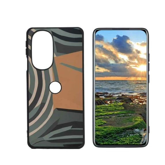 Compatible with Motorola Edge 30 Pro Phone Case, Minimalism Case Men Women, Flexible Silicone Shockproof Case for Motorola Edge 30 Pro