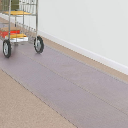 carpet plastic floor clear runner vinyl es runners stairs protector walmart ribbons cleated feet inch robbins
