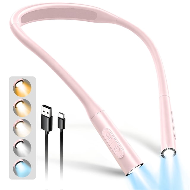 Luz de Cuello Glocusent Recargable 1200 mAh 5 Colores