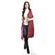 thumbnail image 4 of Chaleco largo tipo gamuza Roman Fashion /Juvenil, 3905 (Vino) vino Unitalla, 4 of 5