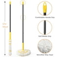 SelfWringing Twist Mop for Floor Cleaning, Long Handled Microfiber