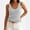 Gray, variant on Stichou Tank Tops for Women 2026 Summer Sleeveless V Neck Ruffle Lightweight Ribbed Knit Shirt Casual Going Out Tops Red M