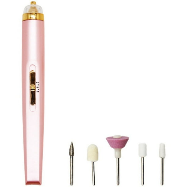 Flawless Salon Nails Kit, Electronic Nail File and Full Manicure and