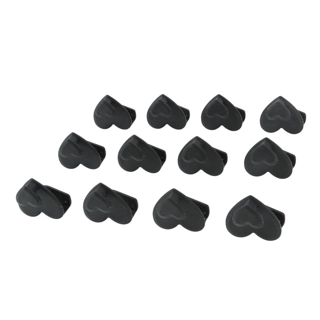 Ganchos Conectores Para Perchas De Ropa, Apilables, 12 Piezas, Gancho De Conexión Para Perchas, Plástico Negro, Ahorro De Espacio Para Armario