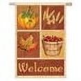thumbnail image 2 of Flag, Sub, House Size Flag, Suede, Signs of the Season, 2 of 2