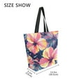 thumbnail image 5 of DIXRUYEE Tote Bag Women Weekender Travel Bag Shoulder Handbag Sunset Hibiscus Printed, 5 of 10