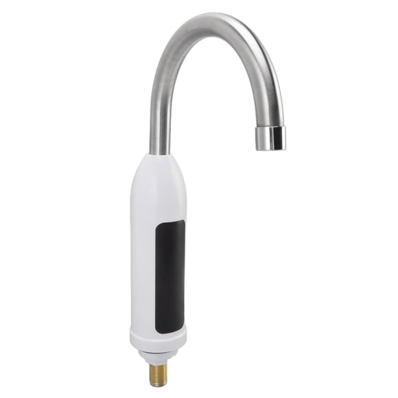 M Buder Grifo Calentador de Agua Eléctrico Instantáneo 3000W Acero Inoxidable Pantalla Digital 27 cm / 10.6 inches