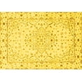 thumbnail image 1 of Ahgly Company Indoor Rectangle Persian Yellow Traditional Area Rugs, 5' x 8', 1 of 4
