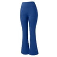 thumbnail image 6 of FASHIONWT Women High Waist Full Length Skinny Yoga Flare Pants, 6 of 6