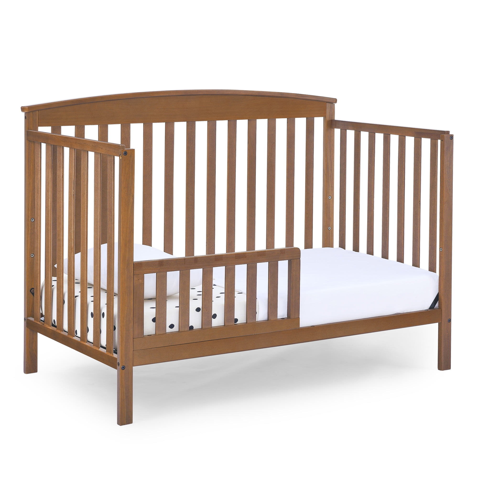 Delta Children Hanover 6-in-1 Convertible Baby Crib, Chestnut