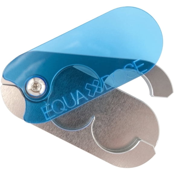 Equadose V1 Pill Cutter, Premium and Durable Aluminum Blades for a Clean Split, Cuts Small and Large Tablets