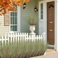 thumbnail image 5 of AcerichFad Fall Artificial Plants Grass, 36 Bundles Faux Tall Grass Plants Fake Greenery Stems Fall Decoration for Indoor Outdoor Garden Office Home Decor, Purple, 5 of 7