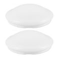 thumbnail image 1 of 2pcs Flush Mount Ceiling Light Cover Plastic Ceiling Lampshade Replacement Dome Cover Decorative Light Shade for Ceiling Lighting Accessories, 1 of 9