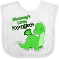 thumbnail image 3 of Inktastic Mommy's Little Dragon Boys or Girls Baby Bib, 3 of 4