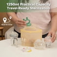 thumbnail image 3 of Bolsa Esterilizadora Haakaa de Silicona Portátil 1250 ml, 3 of 9