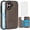 Gray, variant on Asuwish Compatible with iPhone 16 Pro Max 6.9 inch Wallet Phone Case Tempered Glass Screen Protector and Flower PU Leather Card Holder Stand Cell Cover for i Phone16 16Pro i16 ProMax 16ProMax Black