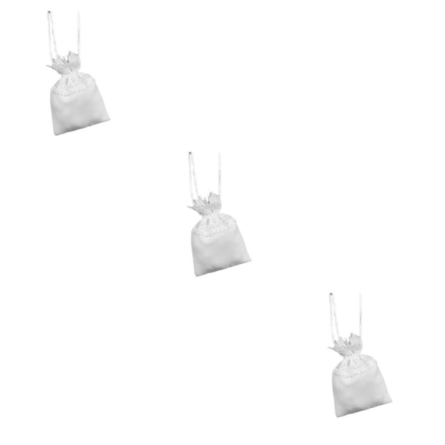 Monstrate Bolsa de dulces de boda Estilo simple para el hogar DIY Tamaño pequeño Envoltura Prop Bolsas de regalo de color sólido Paquete de Type1 NO1