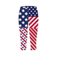 thumbnail image 5 of XIAfhje Leggings For Women Tummy Control The USA 4th of July Patriotic Leggings Summer Elastic High Waisted Printing Capris Leggings Yoga Pants Butt Lifting Leggings Workout Gym Running, 5 of 5