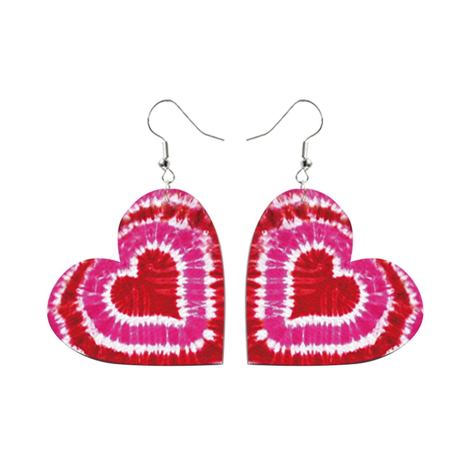 Giving Earrings - Heart and Ribbon